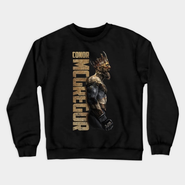 King Conor Mcgregor Crewneck Sweatshirt by chjannet